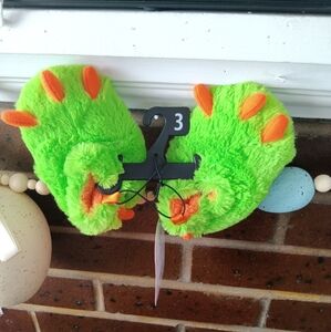 *HP* NWT Wonder Nation Monster Feet Baby House Shoes Sz. 3